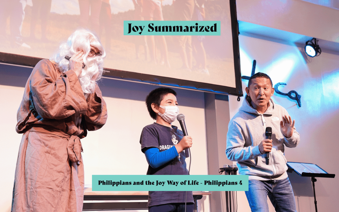 Joy Summarized – Chris Carter
